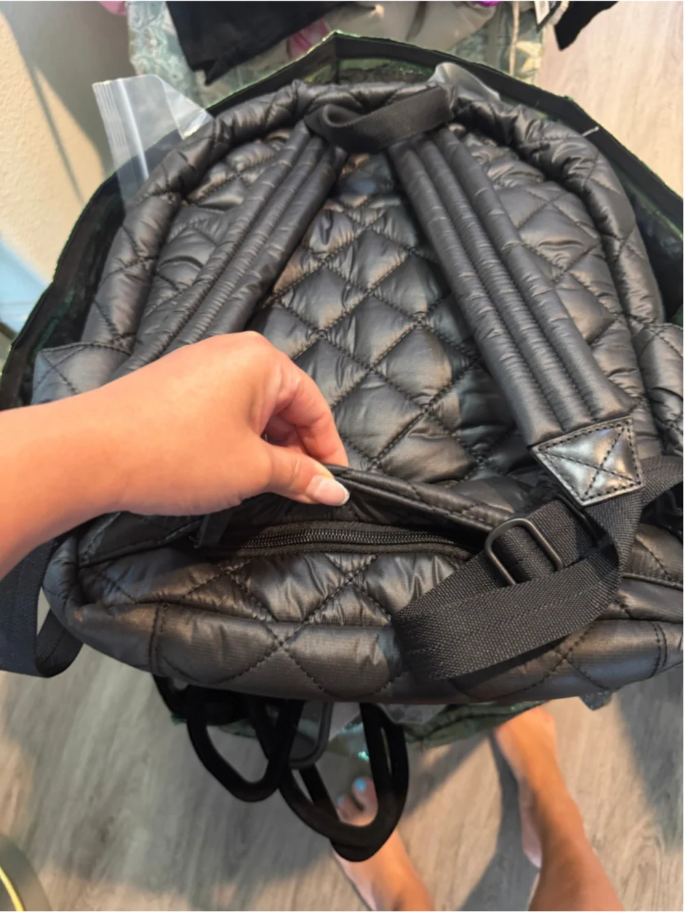 Quince| Transit Quilted Commuter Backpack | NWT